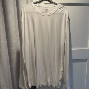 True Classic White Long Sleeve Shirt